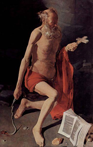 Georges de La Tour St Jerome oil painting image
